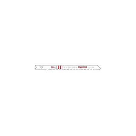 Milwaukee Tool 4 IN. 6 TPI BI-METAL JIG SAW, BLADES (5 PACK),  48-42-2300